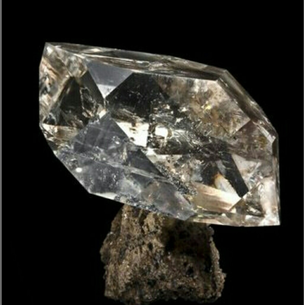 SOLD HERKIMER DIAMOND QUARTZ  RING - Picture 8 of 8
